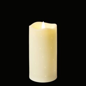 LED LYS TWINKLE 7,5 X 15 CM MED TIMER 6/18