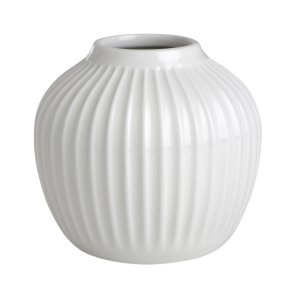HAMMERSHI VASE 13 CM HVID