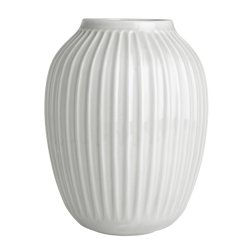 HAMMERSHI VASE 20 CM HVID
