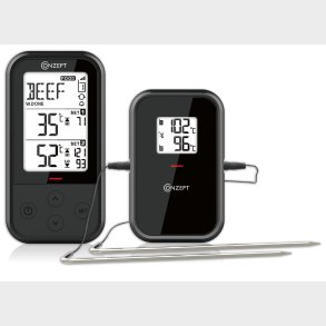 CONZEPT TRDLS STEGETERMOMETER MED 2 FLER