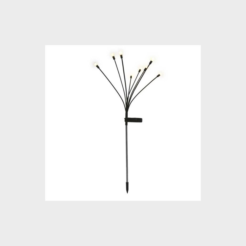 SOLAR ILDFLUE 8 LED 66,2 CM 2 STK