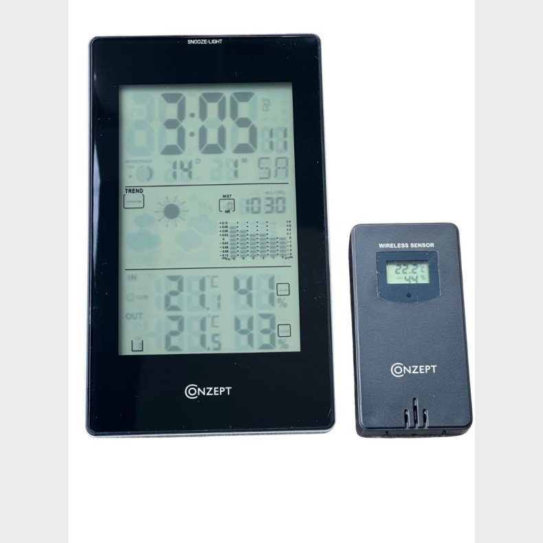 TERMOMETER TRDLS M. UR SORT