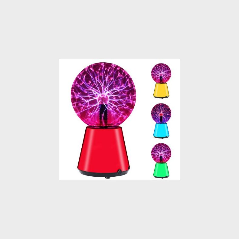 CONZEPT PLASMALAMPE MED RGB LYS I BASE