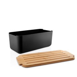 EVA TRIO BR�DKASSE SORT 9 LITER MED BAMBUSL�G