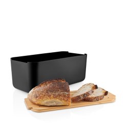 EVA TRIO BR�DKASSE SORT 9 LITER MED BAMBUSL�G