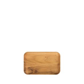 TEAK TALLERKEN 23,7 X 14,9 X 1,8 CM