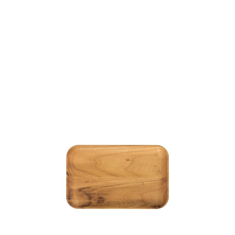 TEAK TALLERKEN 23,7 X 14,9 X 1,8 CM