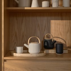 STELTON THEO SERVERINGSBAKKE BAMBUS