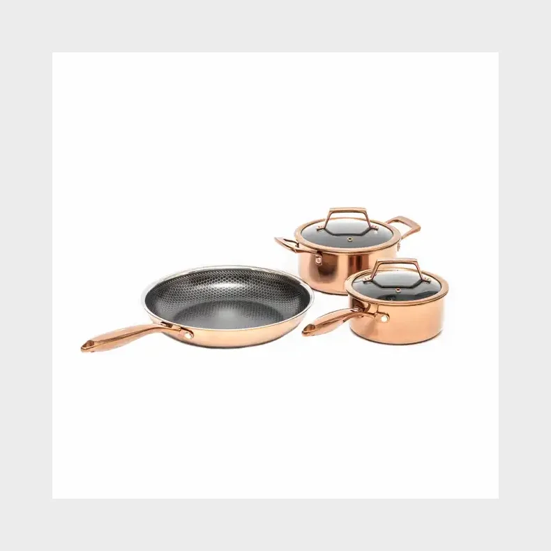 H�WS SANTO HYBRID GRYDES�T + 28CM STEGEPANDE ROSE GOLD