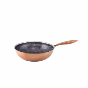 H�WS SANTO HYBRID WOK 28CM ROSE GOLD