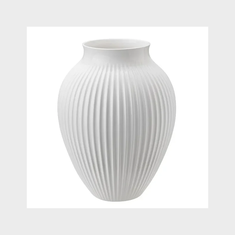 KNABSTRUP VASE HVID H27 CM