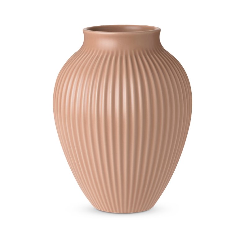 KNABSTRUP VASE 20CM MAT DUSTY ROSE
