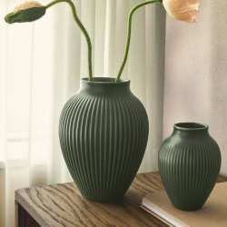 KNABSTRUP VASE 20CM MAT CELADON GREEN
