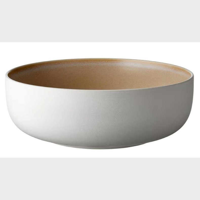 NORTH SALATSK�L 25CM MATTE WHITE/SAND