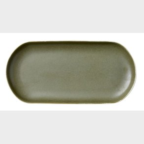 NORTH SERVERINGSFAD 38X19 CM MATTE WHITE/MOSS