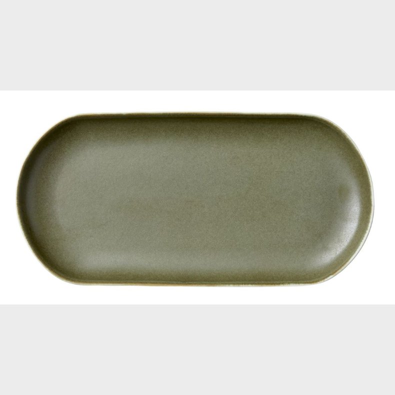 NORTH SERVERINGSFAD 38X19 CM MATTE WHITE/MOSS