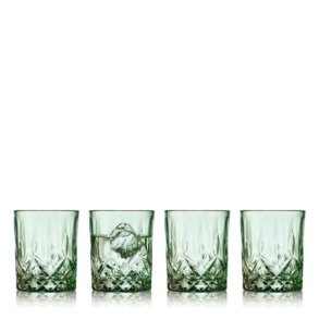 LYNGBY GLAS SORRENTO WHISKYGLAS 32CL GR�N - 4STK
