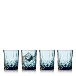 LYNGBY GLAS SORRENTO WHISKEYGLAS 32CL BL� - 4STK