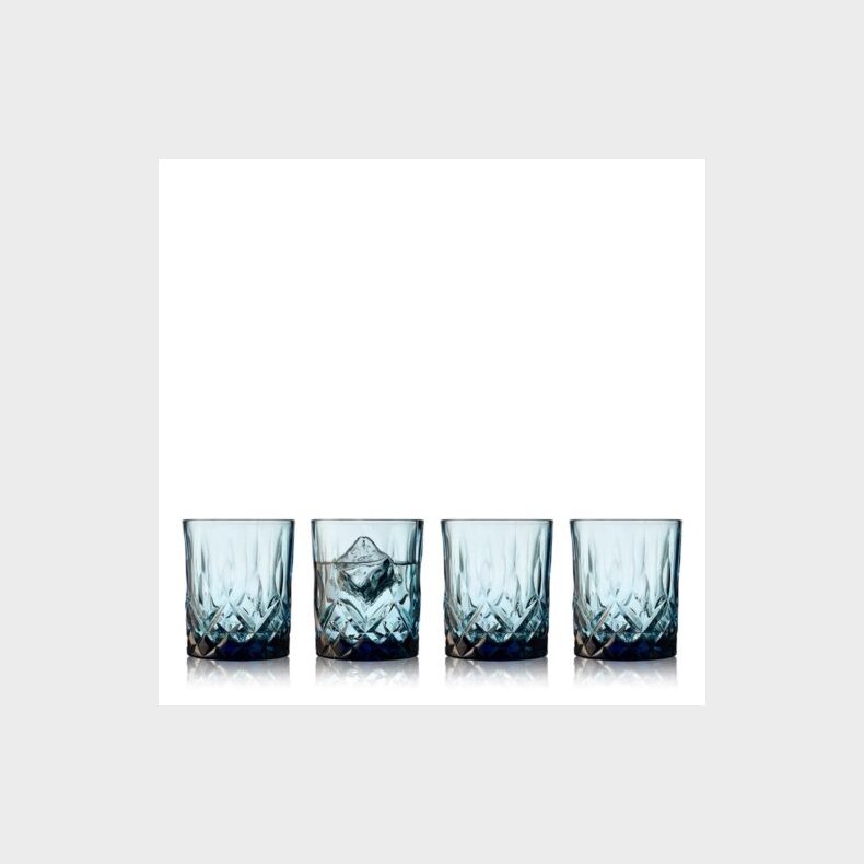 LYNGBY GLAS SORRENTO WHISKEYGLAS 32CL BL� - 4STK