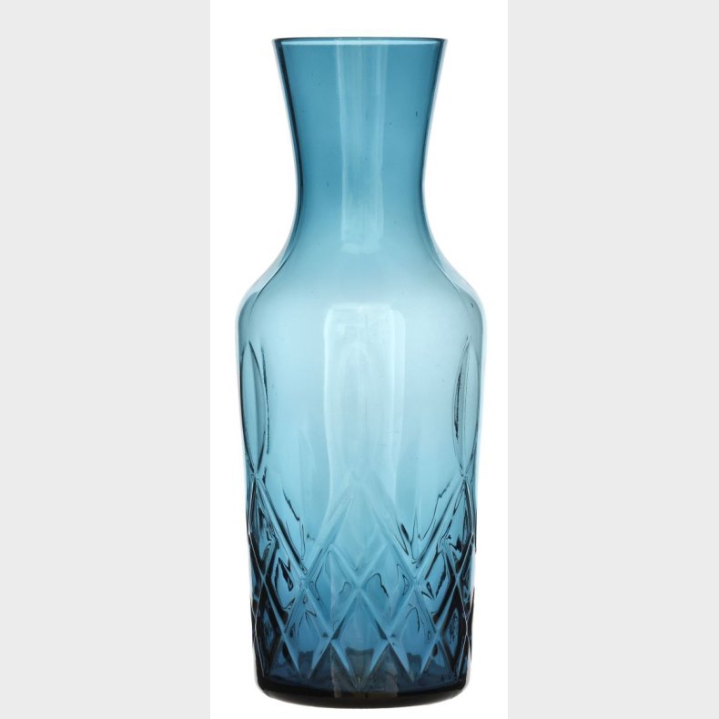 LYNGBY GLAS SORRENTO VANDKARAFFEL 1L BL�