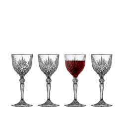 LYNGBY GLAS MELODIA PORTVINSGLAS 14CL 4 STK