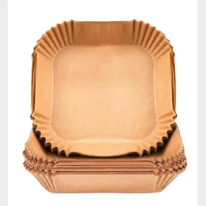 SCANDINAVIAN COLLECTION AIRFRYER PAPIRFORME FIRKANTET - 100 STK.