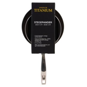 TITANIUM STEGEPANDES�T 20+26 CM