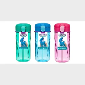 SISTEMA QUICK FLIP DRIKKEFLASKE 520 ML - 1 STK ASSORTERET