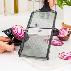 GASTROMAX MANDOLINJERN SORT