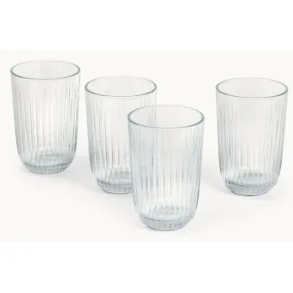 HAMMERSHI VANDGLAS 37CL KLAR 4STK