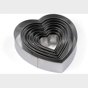 BLOMSTERBERGS UDSTIKKERST HJERTER - 9 DELE 