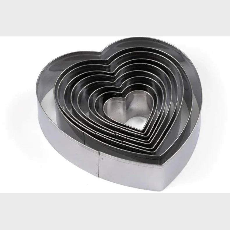 BLOMSTERBERGS UDSTIKKERST HJERTER - 9 DELE 