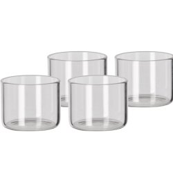  BLOMSTERBERGS DESSERTGLAS KLAR - 4 STK.