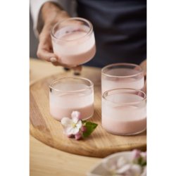  BLOMSTERBERGS DESSERTGLAS KLAR - 4 STK.