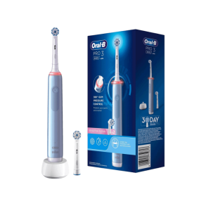 ORAL-B PRO 3 SENSITIVE CLEAN EL-TANDB�RSTE BLUE