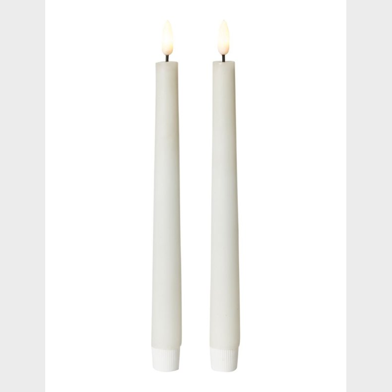 STAGELYS 24CM 3D FLAMME HVID