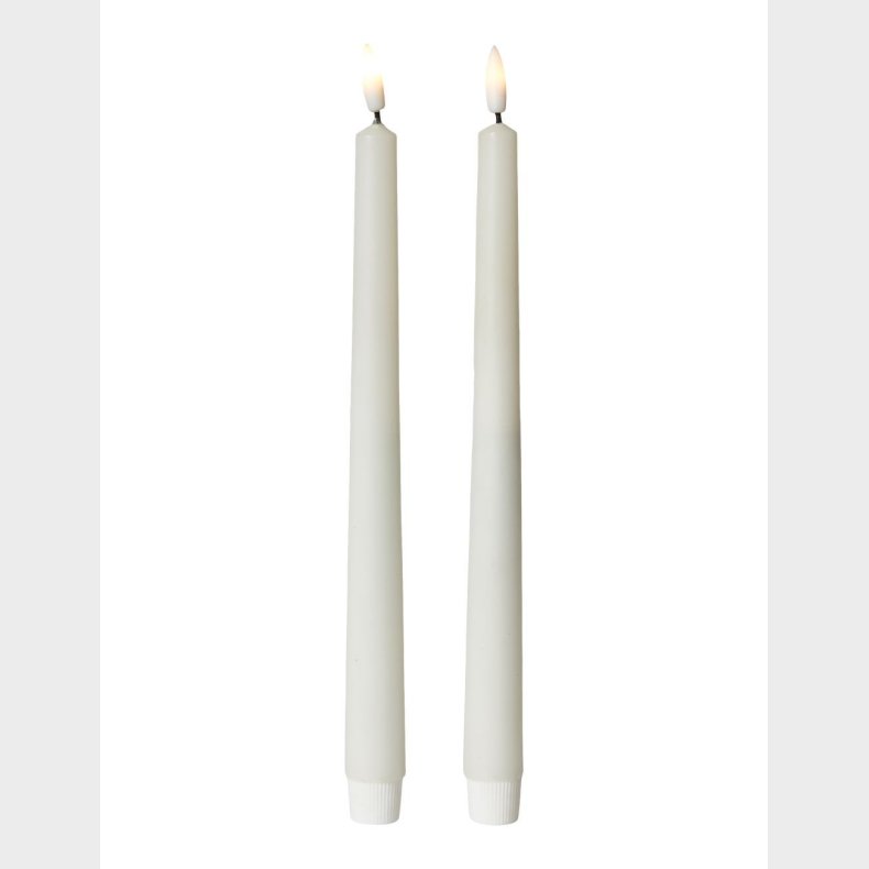 STAGELYS 28CM 3D FLAMME HVID