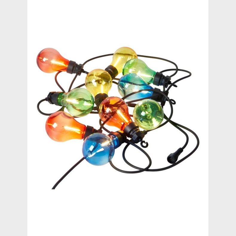 DA'CORE PARTYLIGHT EKSTRA FARVET 10 P�RER