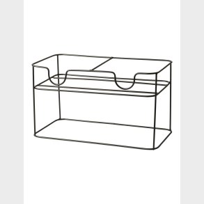 STATIV TIL 2 X 4 L SAFTDISPENSER JERN SORT