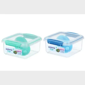 SISTEMA LUNCH PLUS 1,2L M. ITSY BOTTLE - ASSORTERET