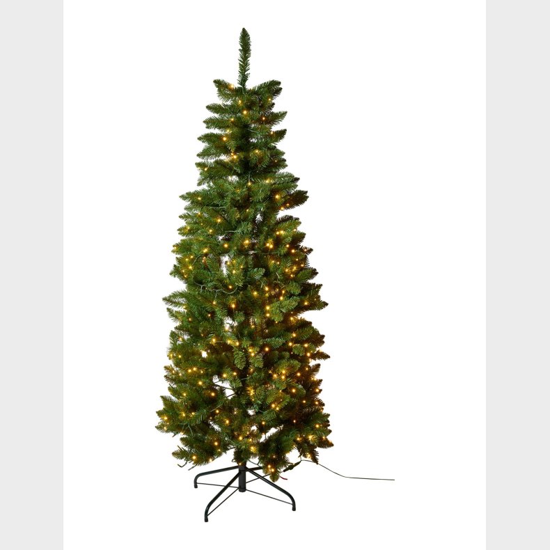 JULETR MED LYS 120 CM 200 LED