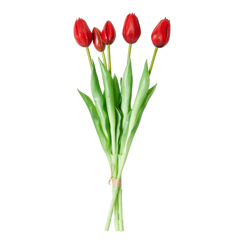 DACORE TULIPAN BUKET 5STK 39CM R�D
