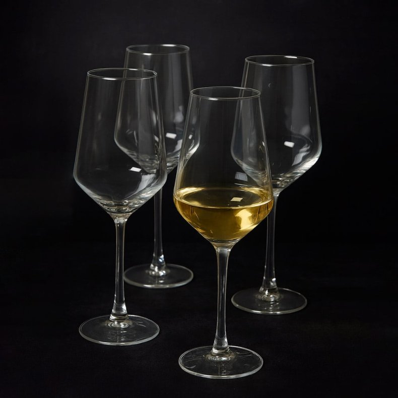 DA'CORE HVIDVINSGLAS 400ML - 4 STK