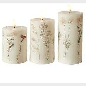 LED BLOKLYSST BLOMSTERSTILKE