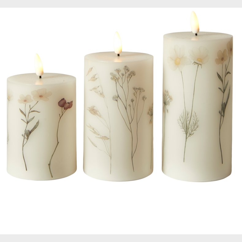 LED BLOKLYSST BLOMSTERSTILKE