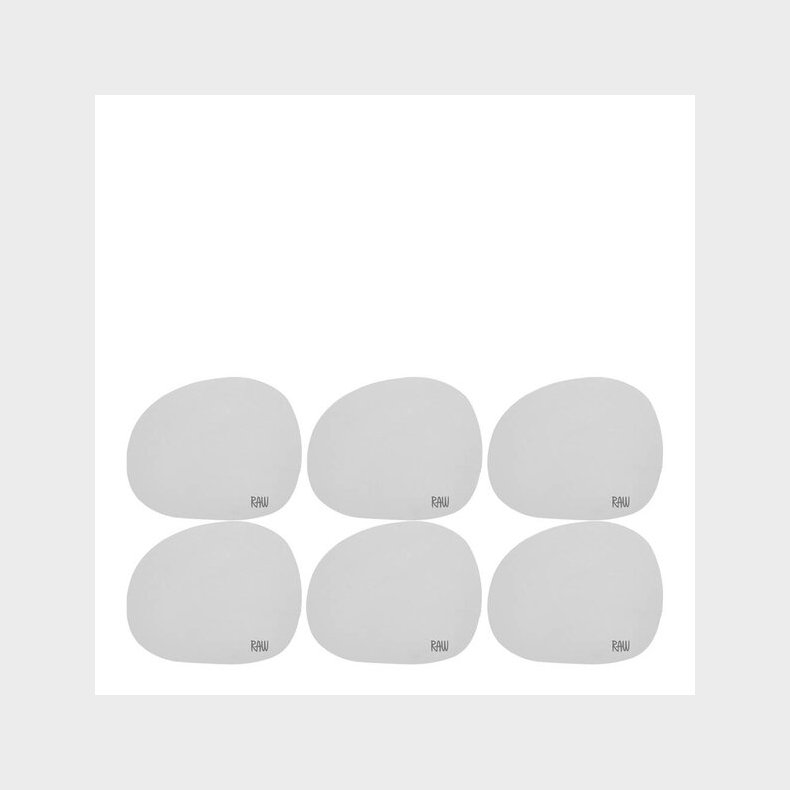 RAW NY COASTER 6X LIGHT GREY SILIKONE