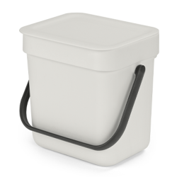 BRABANTIA AFFALDSSPAND 3 L HVID