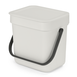 BRABANTIA AFFALDSSPAND 3 L HVID