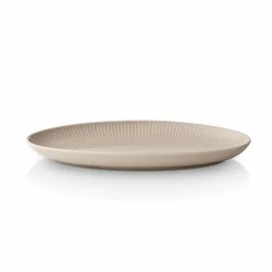 EVA TRIO LEGIO NOVA PALETTE OVAL COUPE TALLERKEN 24,5CM BEIGE - 4 STK
