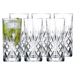 LYNGBY MELODIA HIGHBALL GLAS 36 CL - 6 STK.